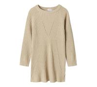 NAME IT Knit Dress Nkfrikine Ls Robe en Tricot PB, Doeskin, 152 Fille
