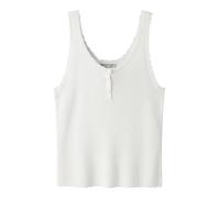 NAME IT Knit Strap Top Nkffilisa Haut à Bretelles en Tricot, Cloud Dancer, 116 Fille