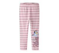 NAME IT Leggings 'Bluey' bleu marine / bleu clair / rose / rose clair, Taille 98