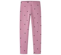 NAME IT Nkfdavina AOP SWE Legging Bru Noos, Mauve Orchid, 158