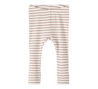 NAME IT Leggings 'NBNBani' écru / violet, Taille 56