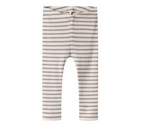 NAME IT Leggings 'NBNBANI' mauve / blanc, Taille 80