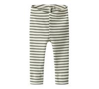 NAME IT Leggings 'NBNBANI' olive / blanc, Taille 62