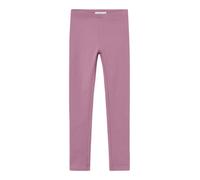 NAME IT Nkfdavina Solid SWE Legging Bru N Noos, Mauve Orchid, 4 Ans Fille