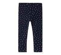 NAME IT Leggings 'NMFDavina' bleu foncé / orchidée / violet clair, Taille 92