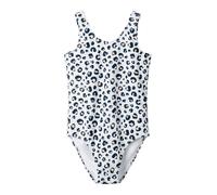 NAME IT Maillot de bain 'NKFZAnimal' bleu / bleu clair / jaune clair / noir, Taille 110-116