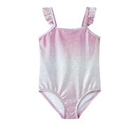NAME IT Maillot de bain 'NMFZola' bleu fumé / éosine / argent, Taille 98-104