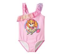 NAME IT Maillot de bain 'Paw Patrol' cognac / rose / blanc, Taille 122-128