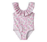 NAME IT Maillot de bain vert / rose / rose / blanc, Taille 98-104