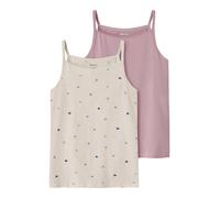 NAME IT Maillot de corps bleu foncé / taupe / kiwi / rose ancienne, Taille 116