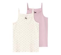NAME IT Maillot de corps crème / vert / orchidée, Taille 146-152