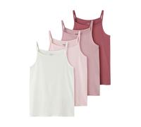 NAME IT Maillot de corps mauve / rose / bourgogne / blanc, Taille 146-152