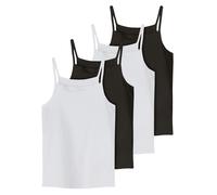 NAME IT Maillot de corps noir / blanc, Taille 86