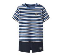 Name it mini Ensemble Nmmjellan/Janko Nreg pour garçon, Rayé (Marina), 92