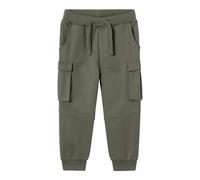 Name IT Pantalon de survêtement Nmnoli Unb Noos - Unisexe - pour Enfant, Vert Olive, 98