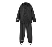 Name It Mixte Nkndry Rain Set Noos Ensemble de pluie, Noir, 116 EU