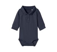 NAME IT NBMHOLGER LS Polo Body Noos, Body à Manches Longues Bébés garçons, Dark Sapphire,