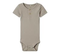 NAME IT NBMKAB SS Body Noos Corps à Manches Courtes, Pure Cashmere, 18 Mois bébé garçon