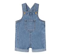 NAME IT Nbmlou DNM 3450-li H Short Combinaison Salopette, Bleu, 12 Mois Bébé garçon
