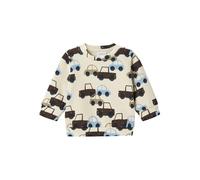 NAME IT Nbmsacar Ls Sweat Bru Maillot de survêtement, Sable d'été, 56 Bébé garçon