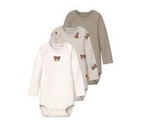 NAME IT Nbnbody 3P Ls Bear Noos, Pumice Stone, Numeric_98 Mixte