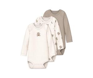 NAME IT Nbnbody 3P Ls Jet Stream Bear Noos (Lot de 3) Mixte