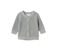 NAME IT NBNEMLEN LS Knit Card Lil Noos, Cardigan Bébé Unisexe, Limestone,