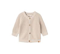 NAME IT NBNEMLEN LS Knit Card Lil Noos, Cardigan Bébé Unisexe, Sheer Bliss,