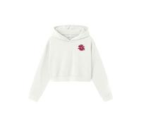 NAME IT Nkfkory Ls Crop RLX SWE Wh Bru PS Noos, Cloud Dancer, 146-152