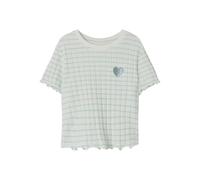 NAME IT Nkflenilla SS Crop Top PS pour Fille, Vert Gossamer, 116