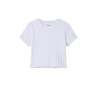 NAME IT NKFNORALINA SS Crop Top Noos, Blanc éclatant., 122 cm-128 cm