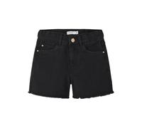 NAME IT NKFRANDI DNMTAYA HW MOM Short Noos, Jean Noir, 7 Ans Femme