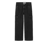 Name It Jeans Rose Coupe Large Cargo Noir 12 Ans Fille