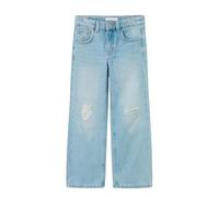 Name It Jean NKFROSE HW Wide Jeans 1411-TE Taille haute large denim bleu clair 122 Filles
