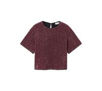 NAME IT Nkfrunic Sequin SS Top Chemisier à Manches Courtes Fille