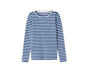NAME IT NKFSURAJA XSL LS Top Noos, T-Shirt À Manches Longues Fille, Surf The Web/Pattern:Stripe,