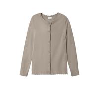 NAME IT Nkfvamone Ls Knit Card K Noos Cardigan, Beige, 158 cm-164 cm Fille