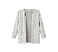 NAME IT NKFVICTI LS Knit Card L Noos Sweater, Gris, 146 cm Fille