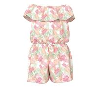 NAME IT - Nkfvinaya ss playsuit fffff noos - Blanc - Taille 164 cm - Combishort