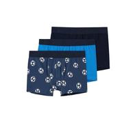 NAME IT NKMBOXER 3P Dark Denim Football Noos, Caleçon Boxeur Garçon, Dark Denim,