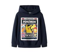 NAME IT Nkmdu Pokemon Nreg SWE Wh Bru Noos Sky, Blazer Bleu Marine, 122-128 Garçon