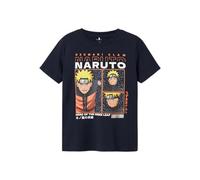 NAME IT NKMJADIL Naruto SS Top Noos Bio, T-Shirt Garçon, Dark Sapphire,