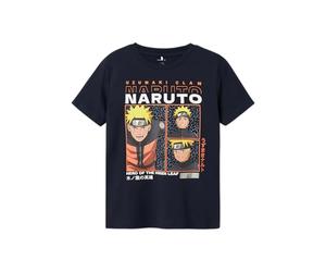 NAME IT NKMJADIL Naruto SS Top Noos Bio, T-Shirt Garçon, Dark Sapphire,