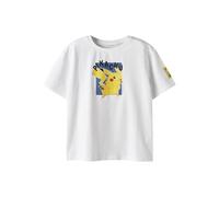 NAME IT Nkmjeb Pokémon SS Nreg Top Box Noos Sky, Blanc éclatant, 158-164 Garçon