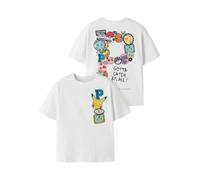Name IT Nkmjeno Pokemon Nreg SS Top Box Noos Sky pour garçon, Blanc éclatant., 116