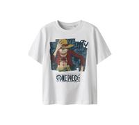 Name It Top Nkmjob Onepiece Nreg SS – Blanc éclatant – Garçon 122-128