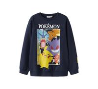 NAME IT Nkmjobi Pokemon Nreg Sweat Unb Box Sky, Blazer Bleu Marine., 122-128