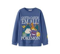 NAME IT Nkmjobi Pokemon Nreg Sweat Unb Box Sky, Delft, 122-128 Garçon