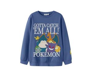 NAME IT Nkmjobi Pokemon Nreg Sweat Unb Box Sky, Delft, 122-128 Garçon