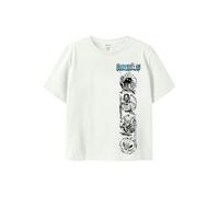 NAME IT Nkmmod Fortnite SS Nreg Top Box Noos Bfu, Blanc éclatant, 134-140 Garçon